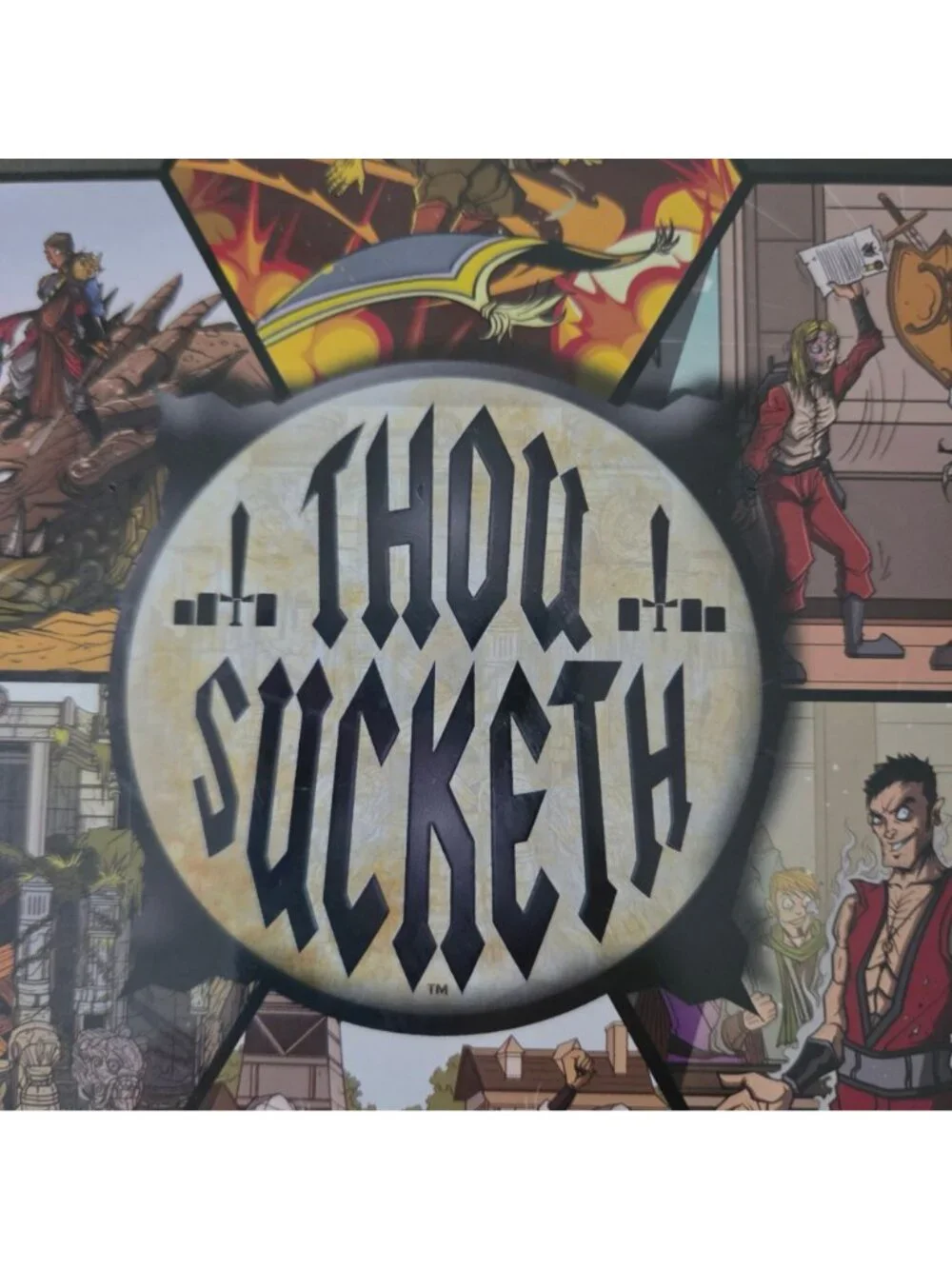 Thou Sucketh Deck-Building Game by Wildfire Fantasy Adventure 2-5 Players